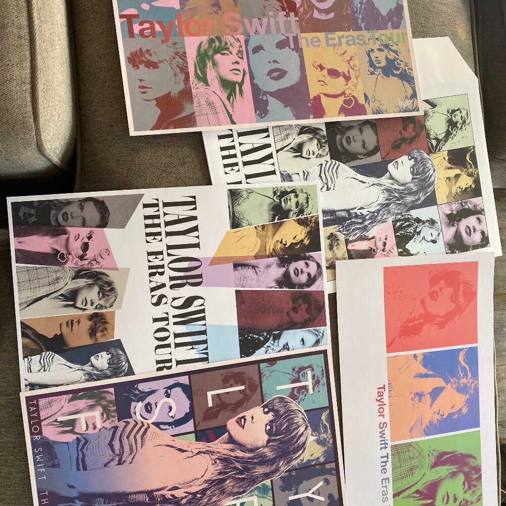 Taylor Swift Eras Tour VIP Posters